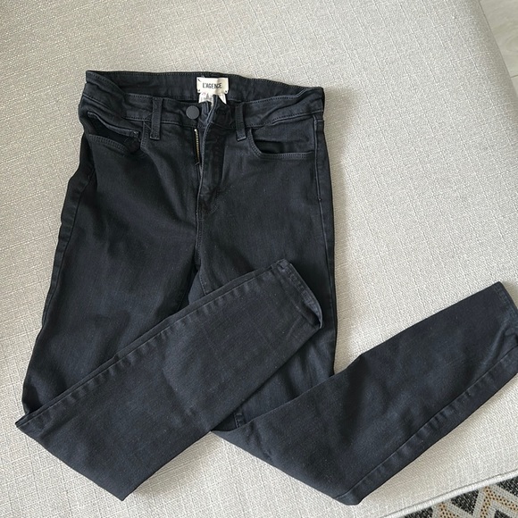 L’agence black skinny jeans worn twice - Picture 3 of 3